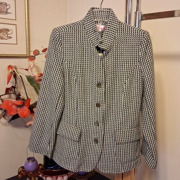 NWT Women's 'Multi Color Lined Blazer Jacket Spring Fall Winter Jackets 6S - Picture 5 of 10
